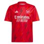 2023-2024 Arsenal Pre-Match Shirt (Red) - Kids (Parlour 15)