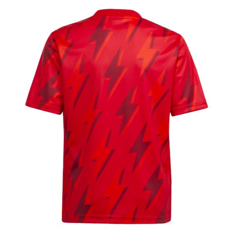 2023-2024 Arsenal Pre-Match Shirt (Red) - Kids (Gabriel 6)