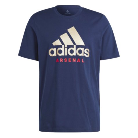 2023-2024 Arsenal DNA Graphic Tee (Navy) (Tierney 3)