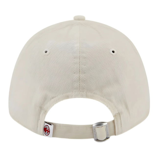 2023-2024 AC Milan Needle Cord 9FORTY Adjustable Cap (Cream)