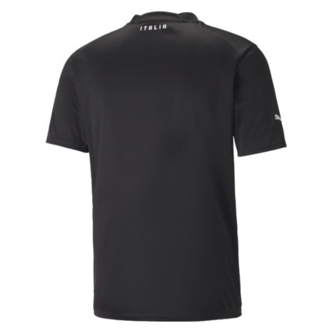 2022-2023 Italy Goalkeeper Shirt (Black) (Gollini 14)