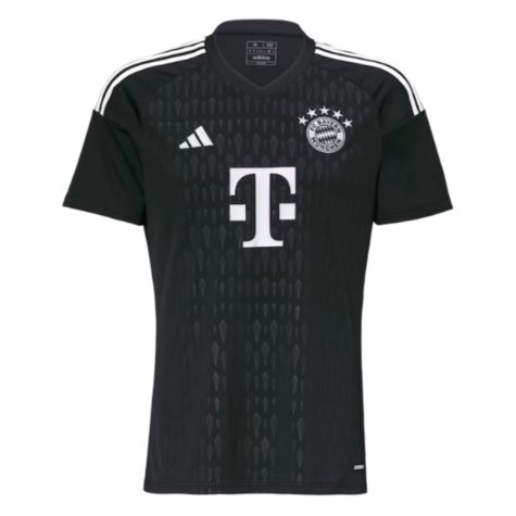 2023-2024 Bayern Munich Goalkeeper Shirt (Black) (NEUER 1)