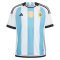 Argentina 2022 World Cup Winners Home Shirt - Kids (N GONZALEZ 15)