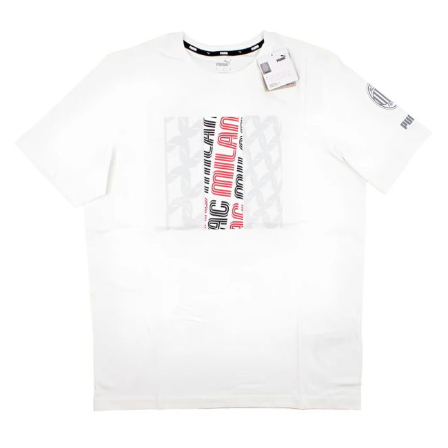 2023-2024 AC Milan FtblCore Graphic Tee (Grey) (Saelemaekers 56)