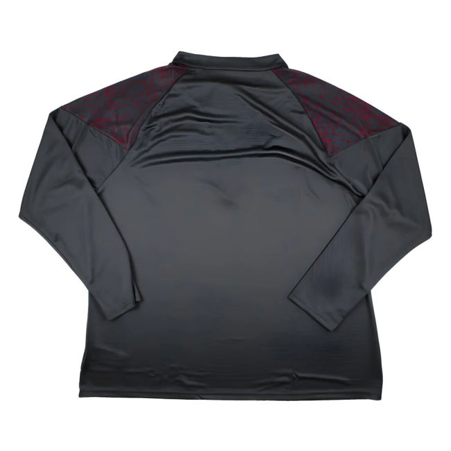 2023-2024 Man City Training Half Zip Top (Strong Grey)