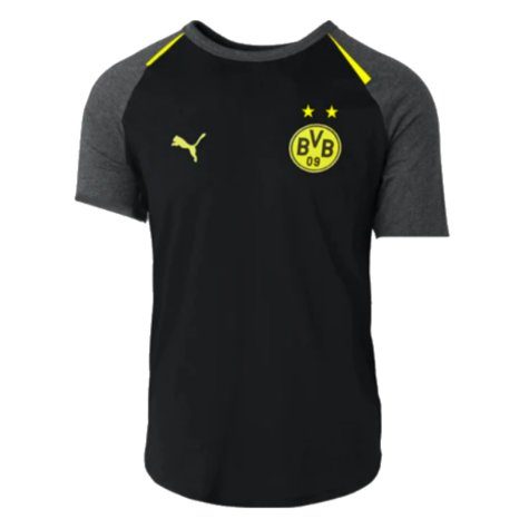 2023-2024 Borussia Dortmund Casuals Tee (Black) (Guerreiro 13)