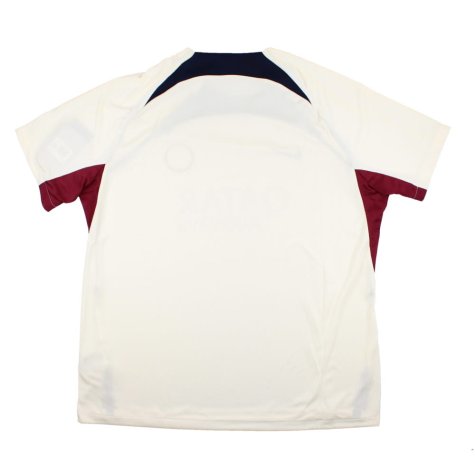 2023-2024 PSG Strike Dri-Fit Training Shirt (Cream) (Beckham 32)