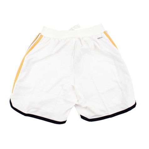 2023-2024 Real Madrid Authentic Home Shorts (White)