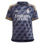 2023-2024 Real Madrid Away Shirt (Kids) (Tchouameni 18)