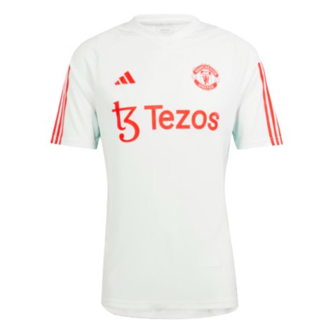 2023-2024 Man Utd Training Jersey (White) (Garnacho 17)