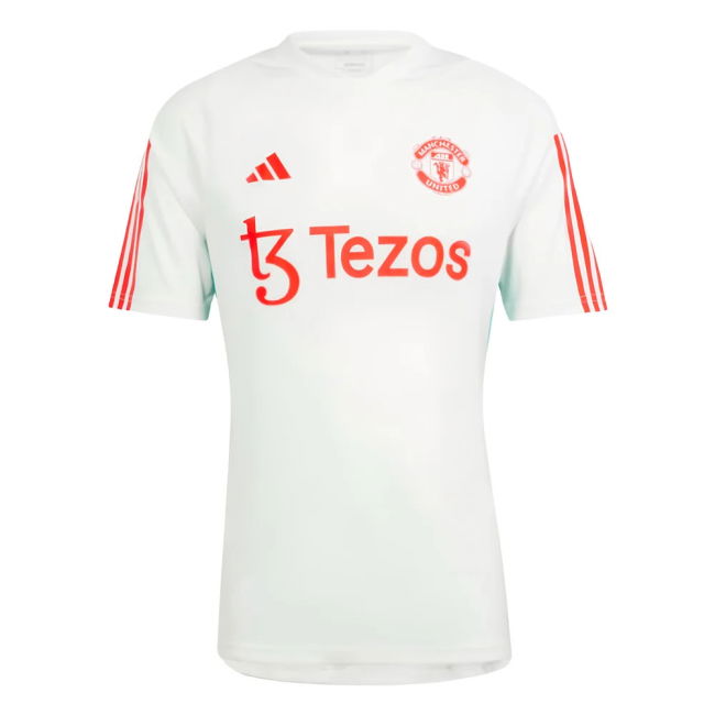 2023-2024 Man Utd Training Jersey (White) (Sancho 25)