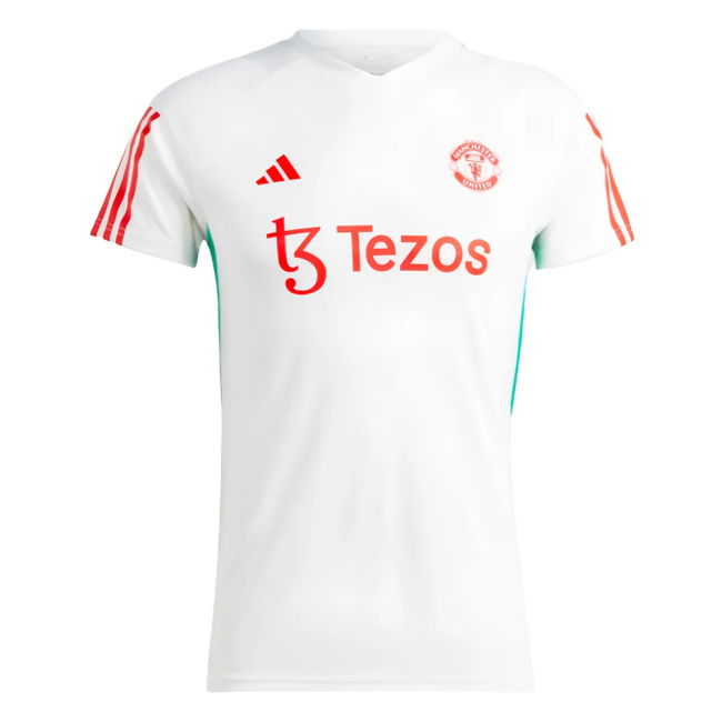 2023-2024 Man Utd Training Jersey (White) - Ladies (Mount 7)