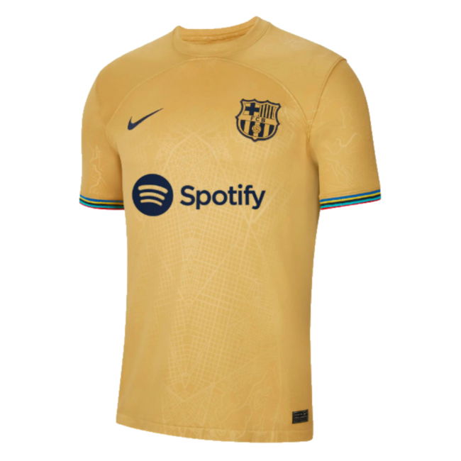 2022-2023 Barcelona Away Shirt (Sponsored) (LEWANDOWSKI 9)