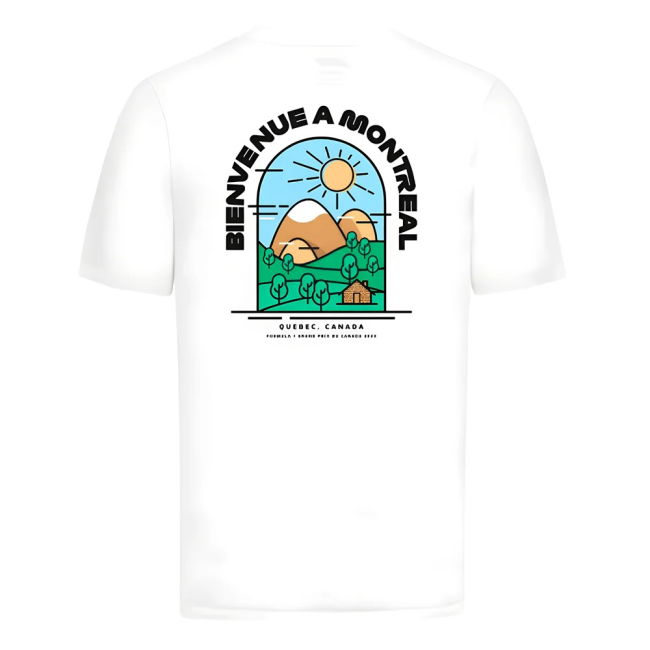 2023 F1 Formula 1 RS Canada T-Shirt (White)