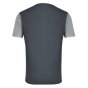 2023-2024 Scarlets Rugby SS Training Tee (Ebony) (Your Name)