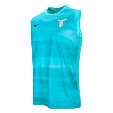 2023-2024 Lazio Sleeveless Training Shirt (Azure) (Luka 18)