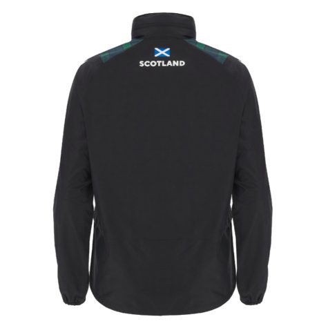 2023-2024 Scotland Rugby Waterproof Jacket (Black)