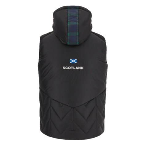 2023-2024 Scotland Rugby Padded Gilet Jacket (Black)