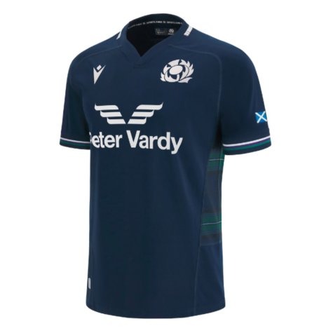 2023-2024 Scotland Home Rugby Poly Replica Shirt (Kids) (Your Name)