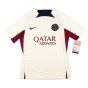2023-2024 PSG Strike Dri-Fit Training Shirt (Cream) - Kids (Ginola 11)