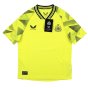 2023-2024 Newcastle Home Goalkeeper Shirt (Yellow) - Kids (Your Name)