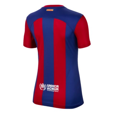 2023-2024 Barcelona Home Shirt (Ladies) (Vitor Roque 19)