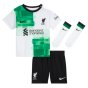 2023-2024 Liverpool Away Little Boys Mini Kit (Barnes 10)