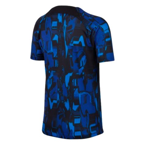 2023-2024 Chelsea Academy Pro Tee (Blue) - Kids (D.D.FOFANA 27)