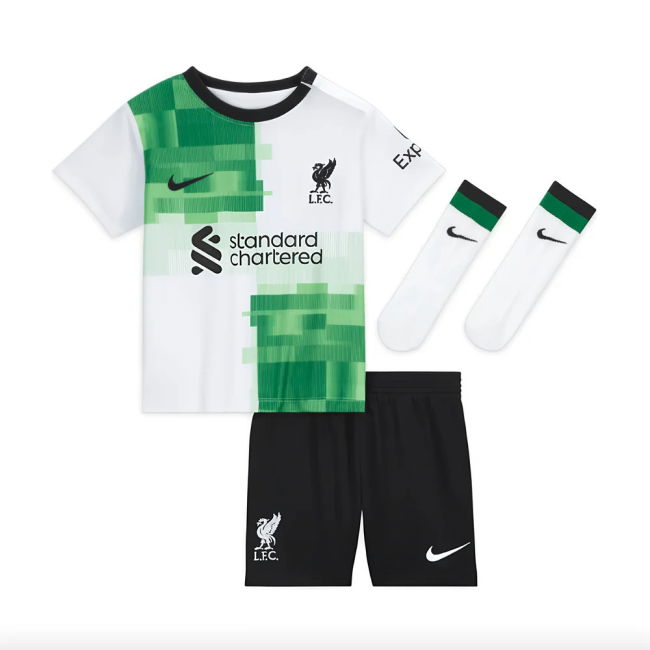 2023-2024 Liverpool Away Infant Baby Kit (Your Name)