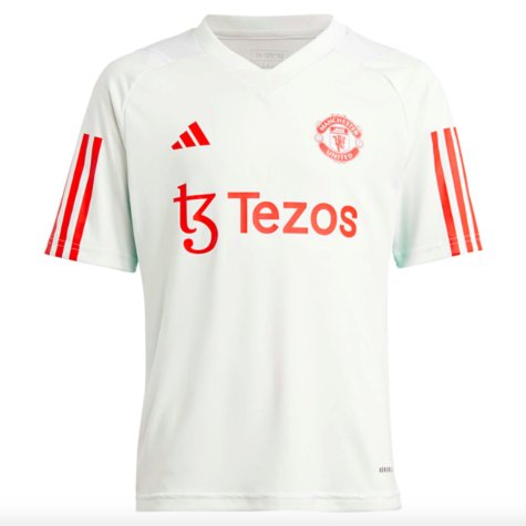 2023-2024 Man Utd Training Jersey (White) - Kids (Boe Risa 8)