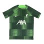 2023-2024 Liverpool Academy Pre-Match Shirt (Green) - Kids (Thiago 6)