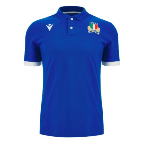 2023-2024 Italy Home Cotton Rugby Shirt (Your Name)