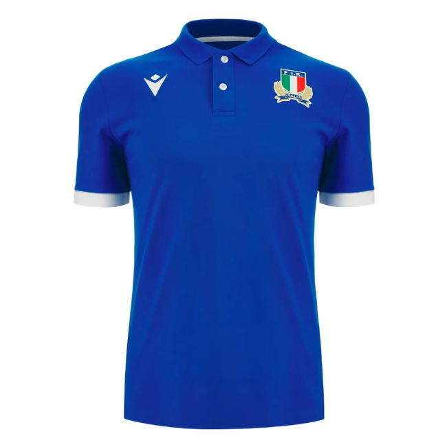 2023-2024 Italy Home Cotton Rugby Shirt (Your Name)