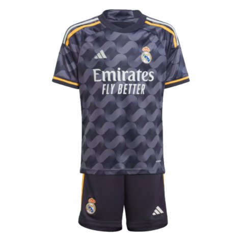 2023-2024 Real Madrid Away Youth Kit (Sergio Ramos 4)