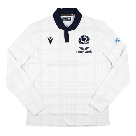 2023-2024 Scotland Rugby Alternate LS Cotton Shirt (Your Name)