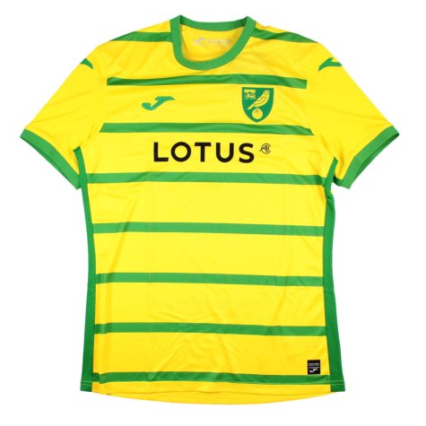 2023-2024 Norwich City Home Shirt (Aarons 2)