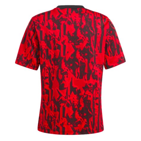 2023-2024 Man Utd Pre-Match Shirt (Red) - Kids (Zelem 10)