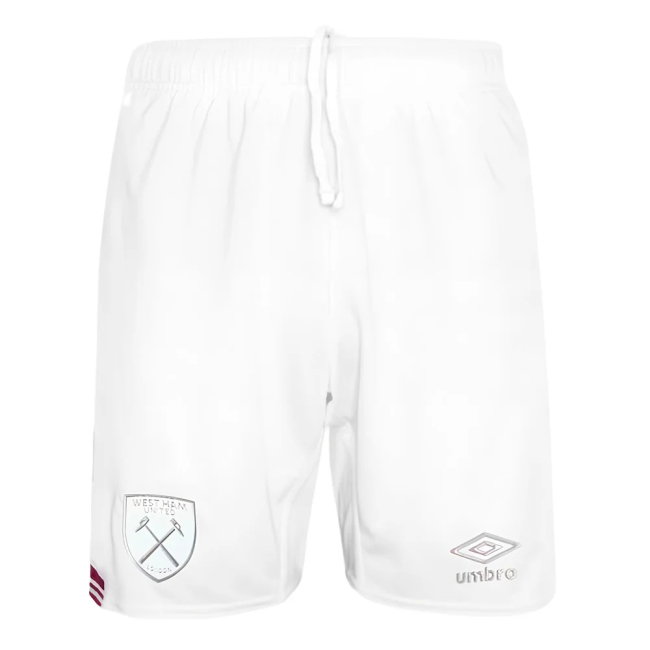2023-2024 West Ham Away Shorts (White) - Kids