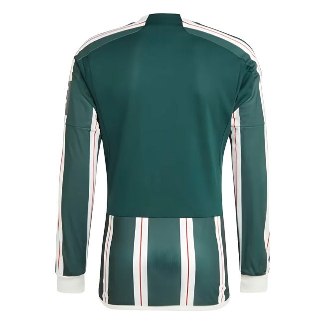 2023-2024 Man Utd Long Sleeve Away Shirt (Martinez 6)