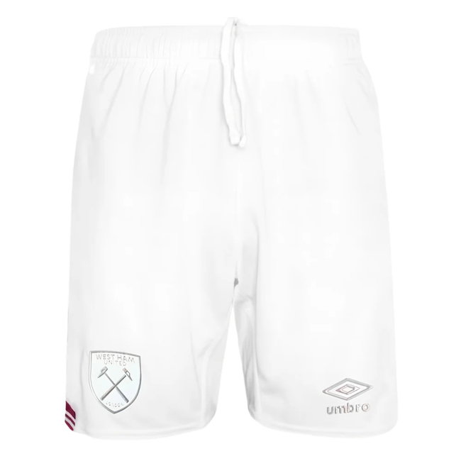 2023-2024 West Ham Away Shorts (White)