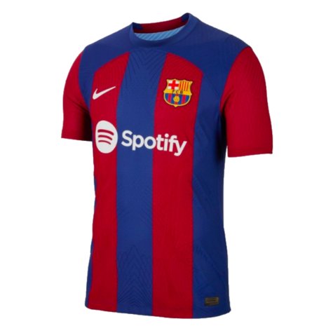 2023-2024 Barcelona Authentic Home Shirt (Paralluelo 17)
