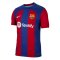 2023-2024 Barcelona Authentic Home Shirt (S Roberto 20)