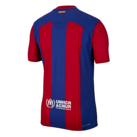 2023-2024 Barcelona Authentic Home Shirt (Paralluelo 17)