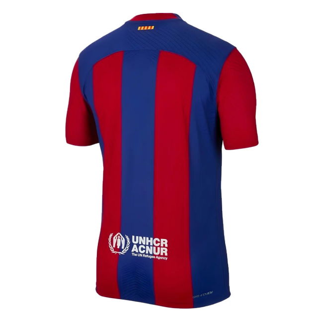 2023-2024 Barcelona Authentic Home Shirt (Lewandowski 9)