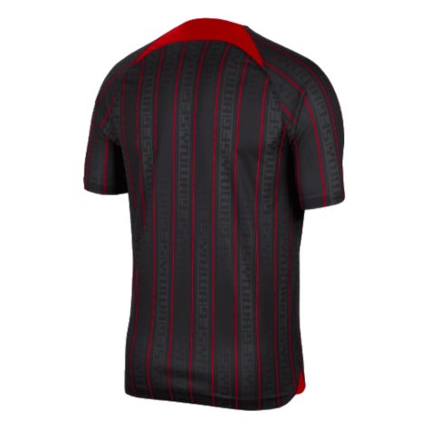 LeBron x Liverpool Football Shirt (Black) (Gerrard 8)