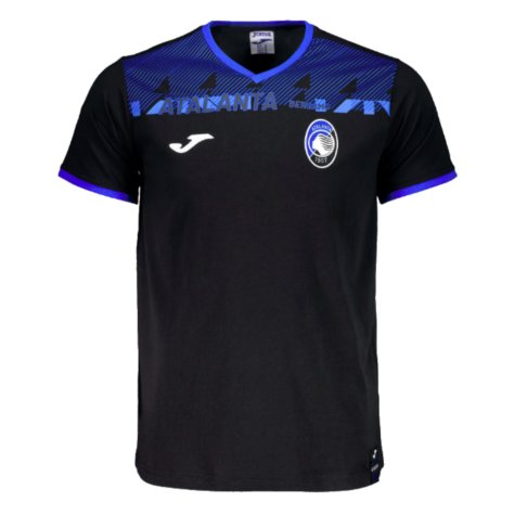 2023-2024 Atalanta Free Time T-Shirt (Black) (Lookman 11)