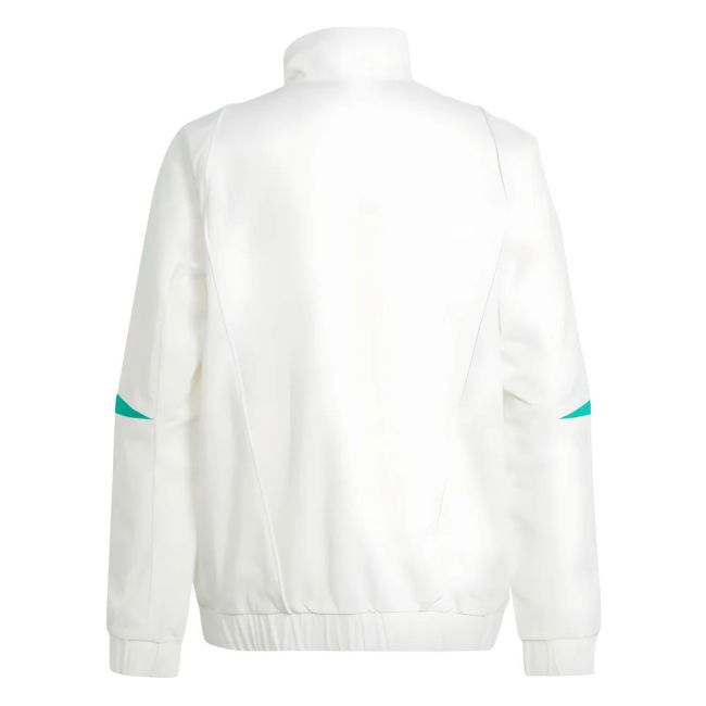 2023-2024 Man Utd Presentation Jacket (White) - Kids