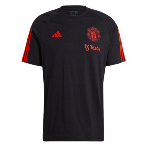 2023-2024 Man Utd Training Tee (Black) (Boe Risa 8)