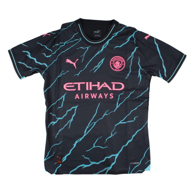 2023-2024 Man City Third Authentic Shirt (TOURE YAYA 42)