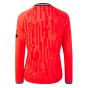 2023-2024 Rangers Away Goalkeeper LS Shirt (Hot Coral) - Kids (McCrorie 28)